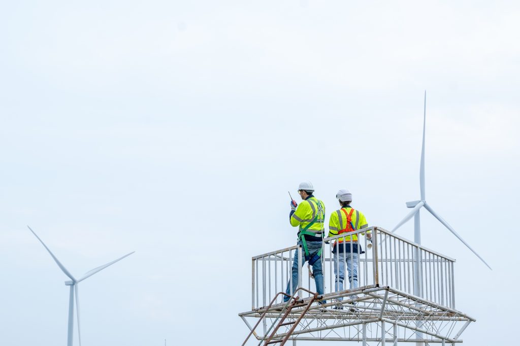 Wind turbine engineer,Engineer maintains and controls wind turbine energy.